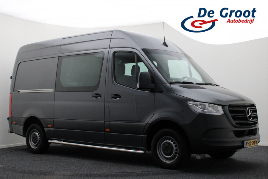 Mercedes-Benz Sprinter 316 CDI L2H2 Automaat DC 6-Zits, Airco, Cruise, Camera, Apple Carplay, Sidebars, Trekhaak 3500KG