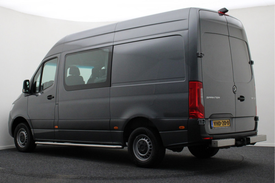 Mercedes-Benz Sprinter 316 CDI L2H2 Automaat DC 6-Zits, Airco, Cruise, Camera, Apple Carplay, Sidebars, Trekhaak 3500KG