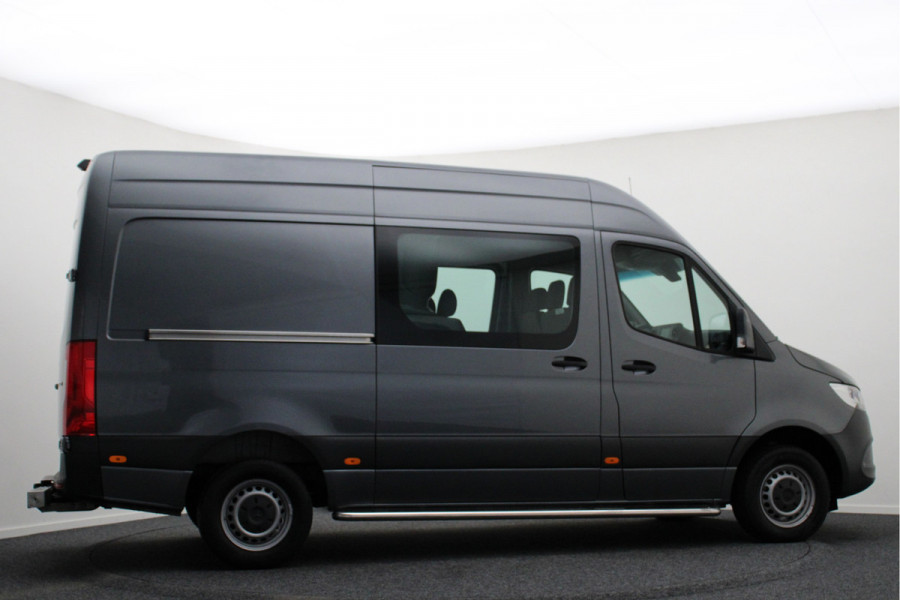 Mercedes-Benz Sprinter 316 CDI L2H2 Automaat DC 6-Zits, Airco, Cruise, Camera, Apple Carplay, Sidebars, Trekhaak 3500KG