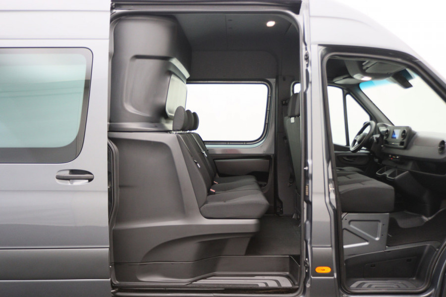 Mercedes-Benz Sprinter 316 CDI L2H2 Automaat DC 6-Zits, Airco, Cruise, Camera, Apple Carplay, Sidebars, Trekhaak 3500KG