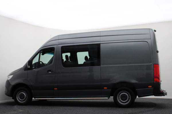 Mercedes-Benz Sprinter 316 CDI L2H2 Automaat DC 6-Zits, Airco, Cruise, Camera, Apple Carplay, Sidebars, Trekhaak 3500KG