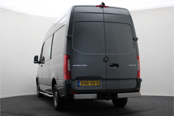 Mercedes-Benz Sprinter 316 CDI L2H2 Automaat DC 6-Zits, Airco, Cruise, Camera, Apple Carplay, Sidebars, Trekhaak 3500KG