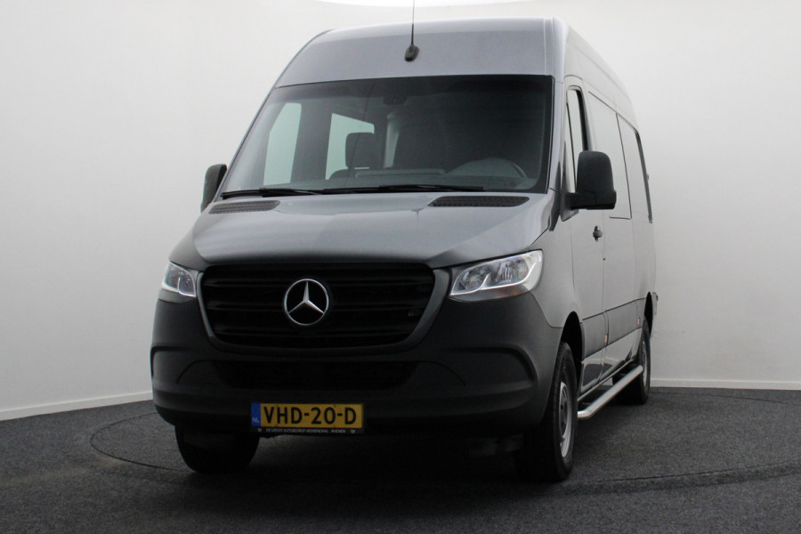 Mercedes-Benz Sprinter 316 CDI L2H2 Automaat DC 6-Zits, Airco, Cruise, Camera, Apple Carplay, Sidebars, Trekhaak 3500KG