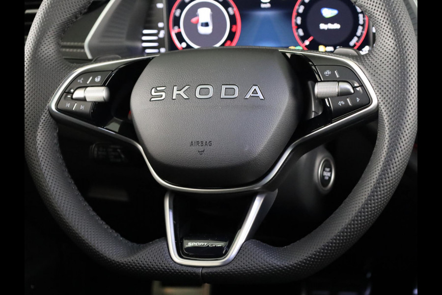 Škoda Octavia Sportline Tour m-HEV 1.5 TSI 150 pk 7 versn. DSG | Navigatie pakket | Soundsystem Canton | Travel Assist | Winter pakket | Trekhaak wegklapbaar | Elektrisch verstelbare voorstoelen | 19 inch lichtmetalen velgen