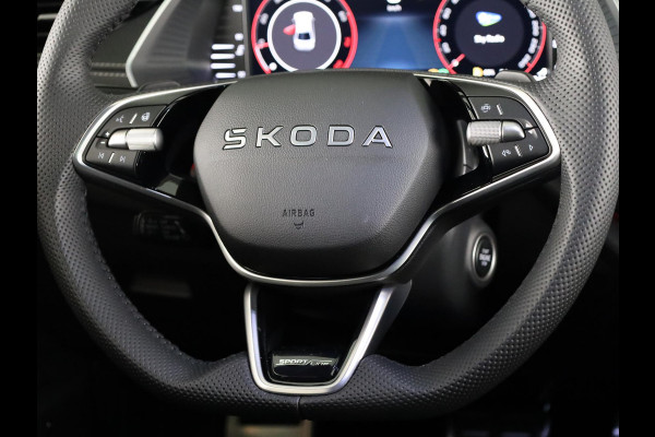 Škoda Octavia Sportline Tour m-HEV 1.5 TSI 150 pk 7 versn. DSG | Navigatie pakket | Soundsystem Canton | Travel Assist | Winter pakket | Trekhaak wegklapbaar | Elektrisch verstelbare voorstoelen | 19 inch lichtmetalen velgen