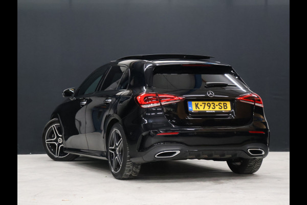 Mercedes-Benz A-Klasse 180 Business Solution AMG [SCHUIFKANTELDAK, CAMERA, PDC 360, MEMORY SEATS, CRUISE CONTROL, STOELVERWARMING, SFEERVERLICHTING, BLUETOOTH TELEFOON, NIEUWSTAAT]