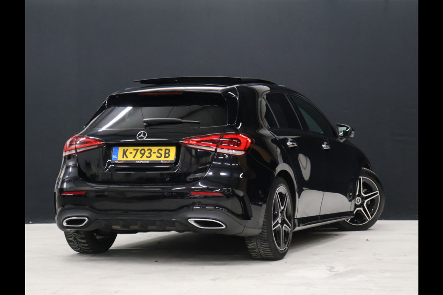 Mercedes-Benz A-Klasse 180 Business Solution AMG [SCHUIFKANTELDAK, CAMERA, PDC 360, MEMORY SEATS, CRUISE CONTROL, STOELVERWARMING, SFEERVERLICHTING, BLUETOOTH TELEFOON, NIEUWSTAAT]