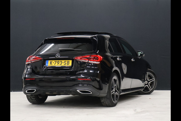 Mercedes-Benz A-Klasse 180 Business Solution AMG [SCHUIFKANTELDAK, CAMERA, PDC 360, MEMORY SEATS, CRUISE CONTROL, STOELVERWARMING, SFEERVERLICHTING, BLUETOOTH TELEFOON, NIEUWSTAAT]