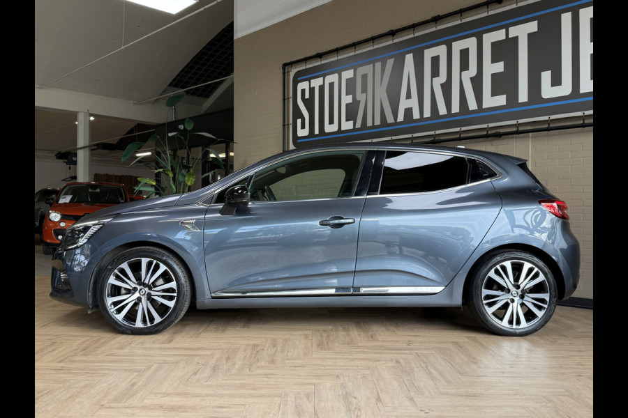 Renault Clio 1.6 E-Tech 140 Initiale Paris | VERKOCHT! Groot Navi | Leer | Bose | 360 | ACC | Blindspot | Volledig Dealer onderhouden!