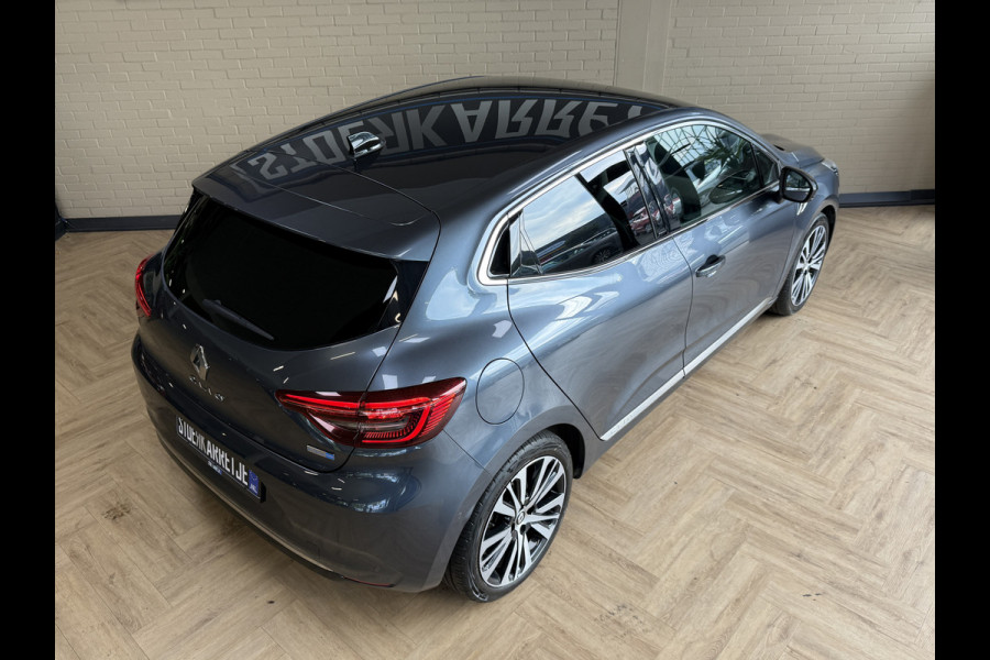 Renault Clio 1.6 E-Tech 140 Initiale Paris | VERKOCHT! Groot Navi | Leer | Bose | 360 | ACC | Blindspot | Volledig Dealer onderhouden!