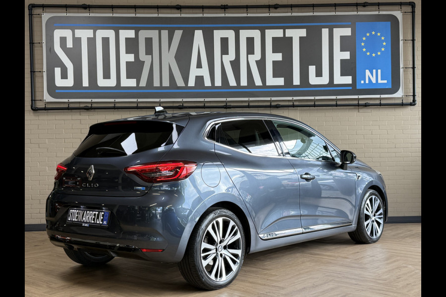 Renault Clio 1.6 E-Tech 140 Initiale Paris | VERKOCHT! Groot Navi | Leer | Bose | 360 | ACC | Blindspot | Volledig Dealer onderhouden!