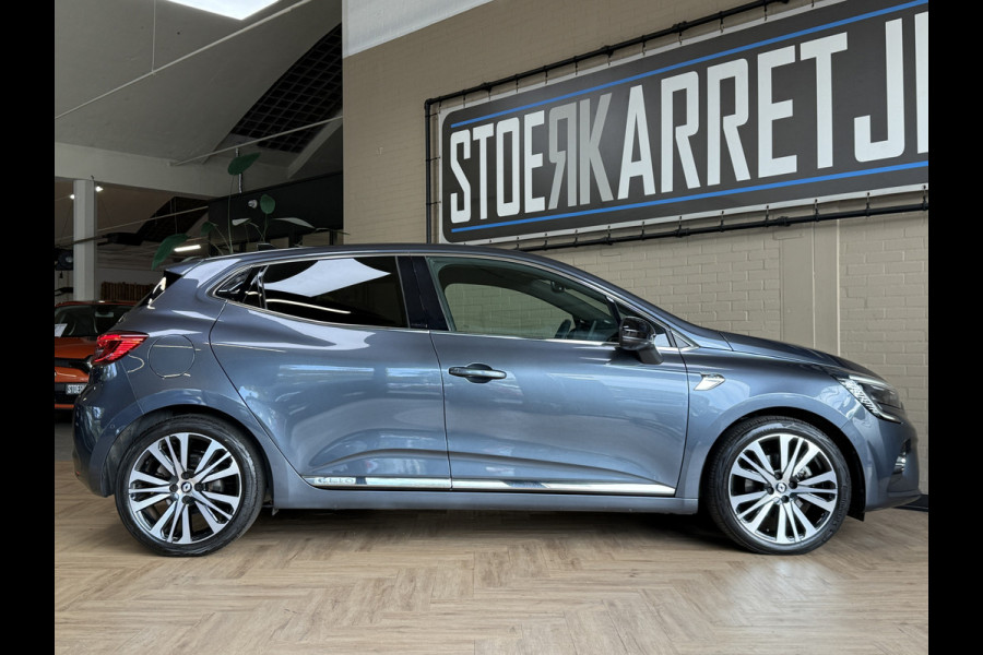 Renault Clio 1.6 E-Tech 140 Initiale Paris | VERKOCHT! Groot Navi | Leer | Bose | 360 | ACC | Blindspot | Volledig Dealer onderhouden!