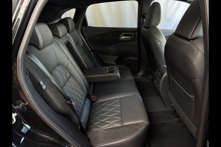 Nissan QASHQAI 1.3 MHEV 160PK TEKNA PLUS BOSE 20''LMV LEER ALCANTARA PANO MASSAGE BOSE STOEL/STUUR/RUIT VERW MATRIX.LED ELEK.KLEP HEADUP 20''LM 03/2025