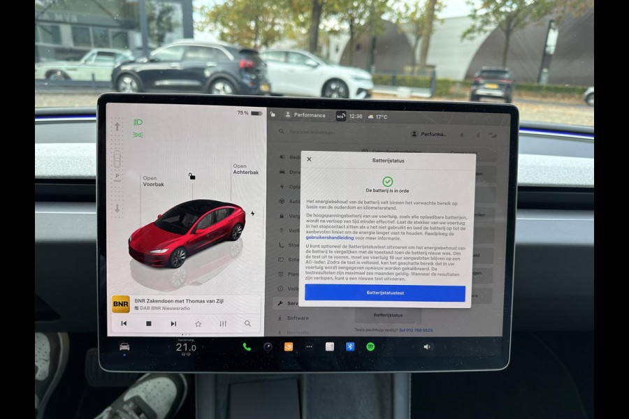 Tesla Model 3 Long Range AWD 78 kWh TREKHAAK | FULL SELFDRIVE | VOLLEDIGE FABRIEKSGARANTIE T/M 12-2027/80.000KM | AANDRIJFLIJN EN ACCU GARANTIE T/M 12-2031