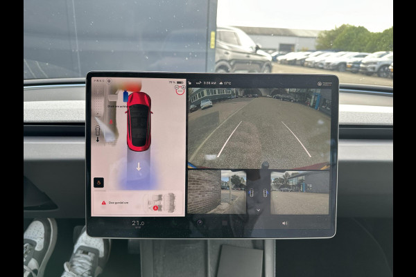 Tesla Model 3 Long Range AWD 78 kWh TREKHAAK | FULL SELFDRIVE | VOLLEDIGE FABRIEKSGARANTIE T/M 12-2027/80.000KM | AANDRIJFLIJN EN ACCU GARANTIE T/M 12-2031