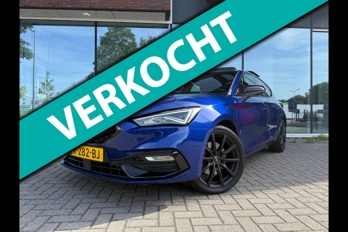 Seat Leon 1.5 eTSI FR Launch Edition - Automaat - Panoramadak- Navi - Org.NL Seat Leon 1.5 eTSI FR Launch Edition - Automaat - Panoramadak- Navi - Org.NL