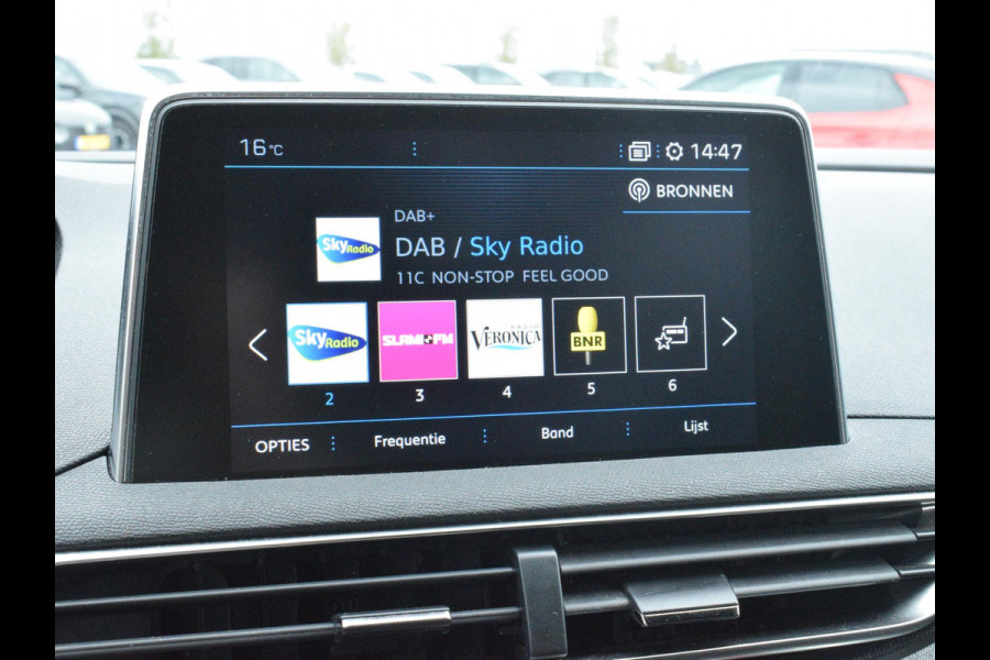 Peugeot 5008 1.2 PureTech GT-Line Avantage AUTOMAAT | LEREN BEKLEDING | ACHTERUITRIJCAMERA MET SENSOREN | NAVI & CARPLAY | E.C.C. |