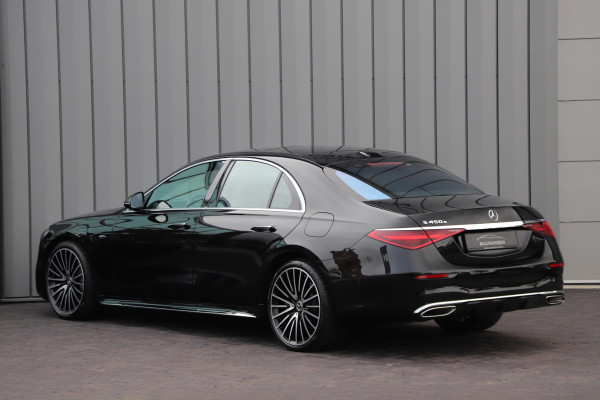 Mercedes-Benz S-Klasse 450e AMG | 408PK | Head-up | Entertainment | Luchtvering | Achterasbesturing | Massage | Digital-light | Keyles-go | 2024.