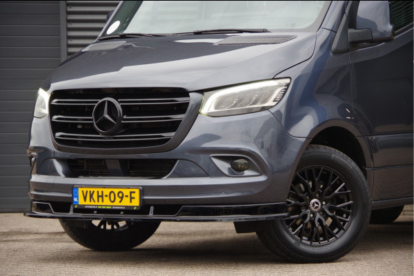 Mercedes-Benz Sprinter 319 3.0 CDI V6 L2H1 AUT. LED, LEDER, 3.5T TREKHAAK, MBUX 10'', STOELVERWARMING, NAVI, CRUISE, CLIMA, PARKEERSENSOREN, NL AUTO, N