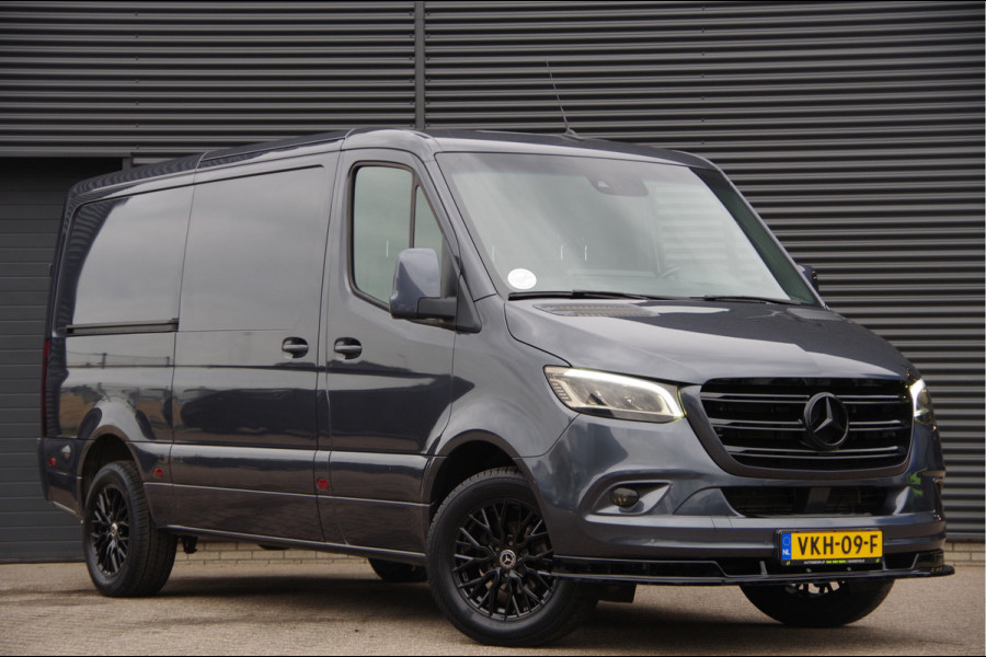 Mercedes-Benz Sprinter 319 3.0 CDI V6 L2H1 AUT. LED, LEDER, 3.5T TREKHAAK, MBUX 10'', STOELVERWARMING, NAVI, CRUISE, CLIMA, PARKEERSENSOREN, NL AUTO, N