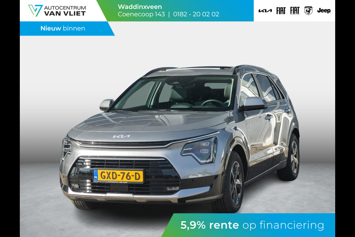 Kia Niro 1.6 GDi Hybrid DynamicPlusLine | Leder | Stoel & Stuur verwarming | HUD | Keyless