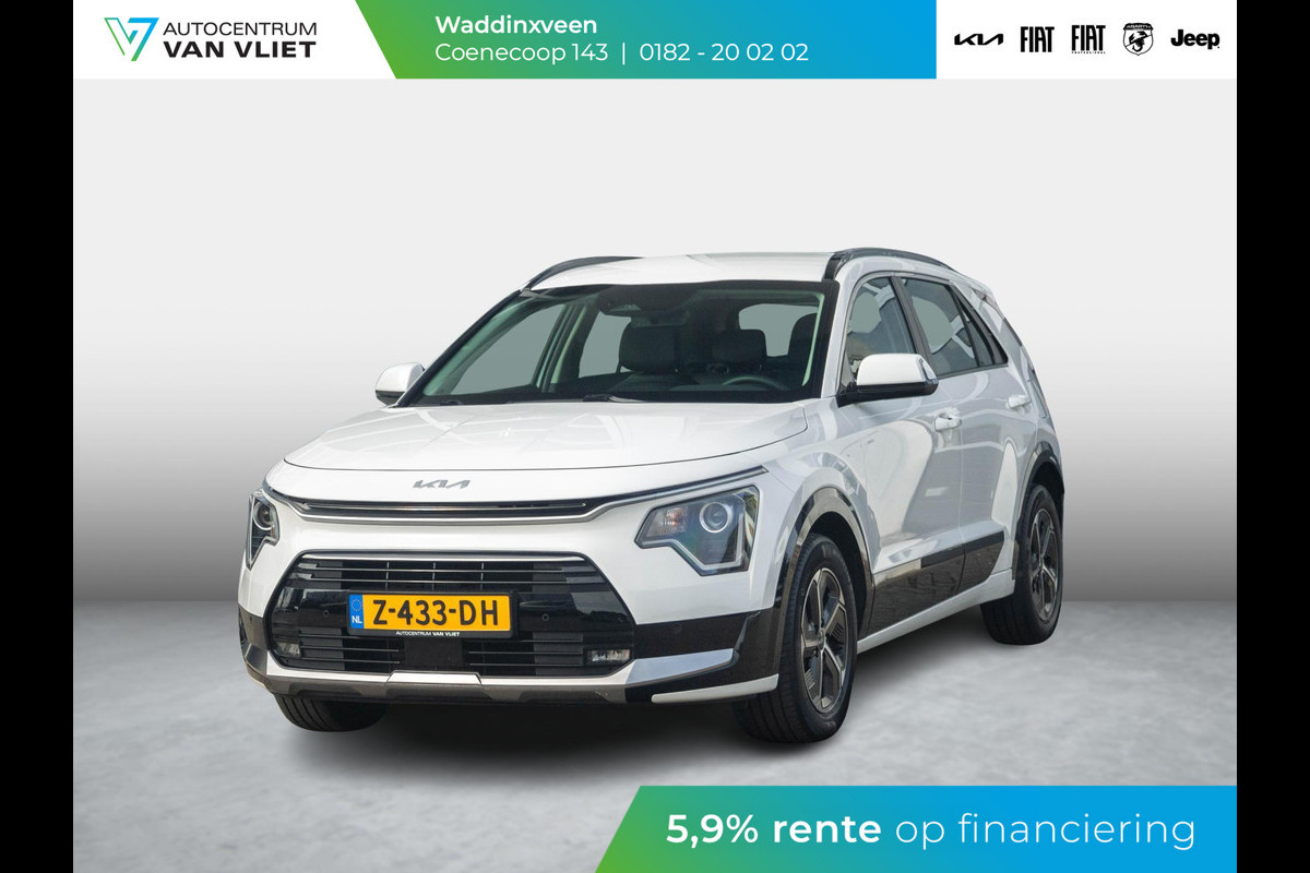 Kia Niro 1.6 GDi Hybrid DynamicLine l navigatie l apple car play android auto l Alarm Kia Niro 1.6 GDi Hybrid DynamicLine l navigatie l apple car play android auto l Alarm