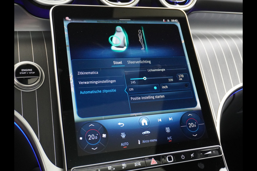 Mercedes-Benz GLC 300 e 4MATIC AMG Line | Achterasbesturing Luchtvering Burmester Head-Up Trekhaak Memory