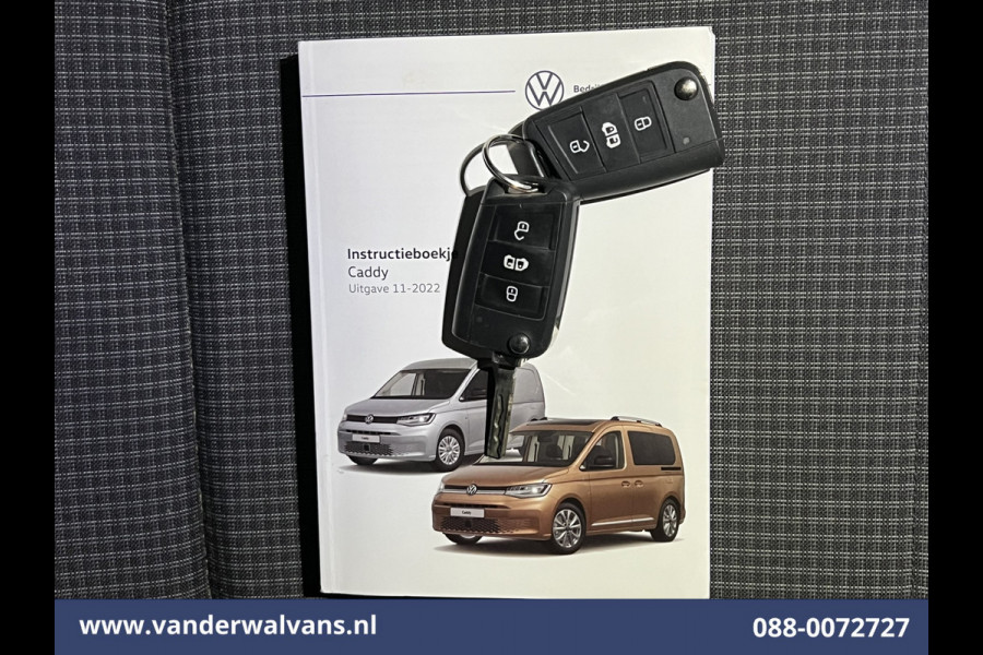 Volkswagen Caddy Cargo 2.0 TDI L1H1 Euro6 Airco | Trekhaak | Apple Carplay | Cruisecontrol Android Auto, Zijdeur