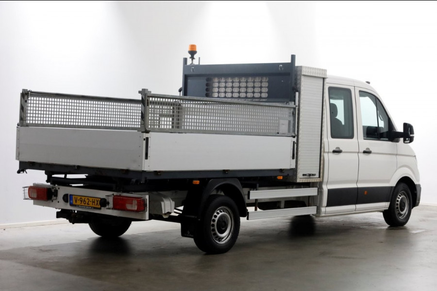 Volkswagen Crafter 35 2.0 TDI 140pk E6 D.C. Highline Kipper met hoge boorden 09-2017