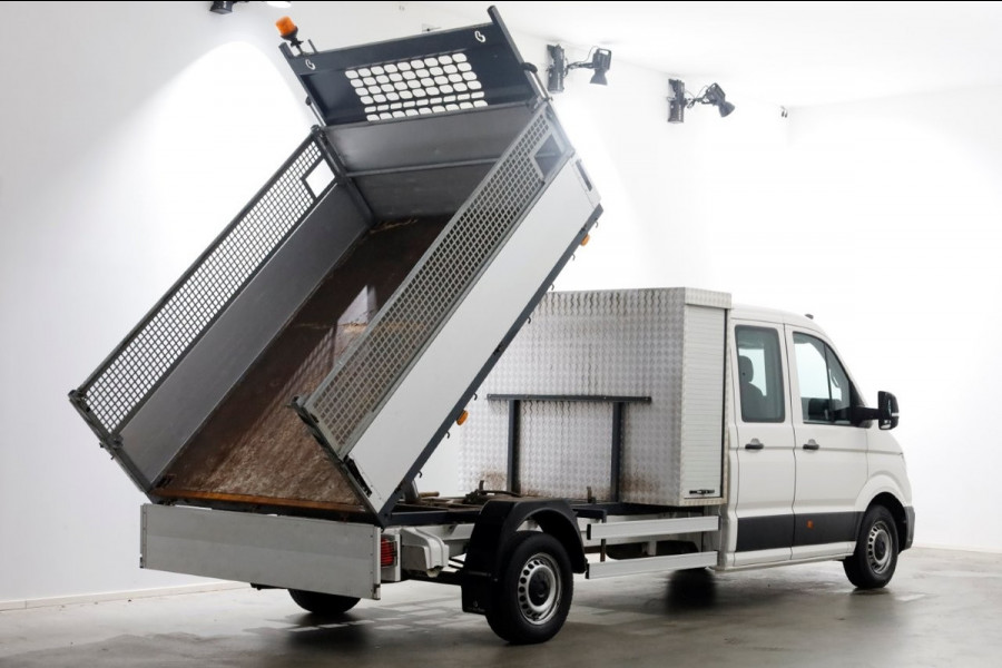 Volkswagen Crafter 35 2.0 TDI 140pk E6 D.C. Highline Kipper met hoge boorden 09-2017