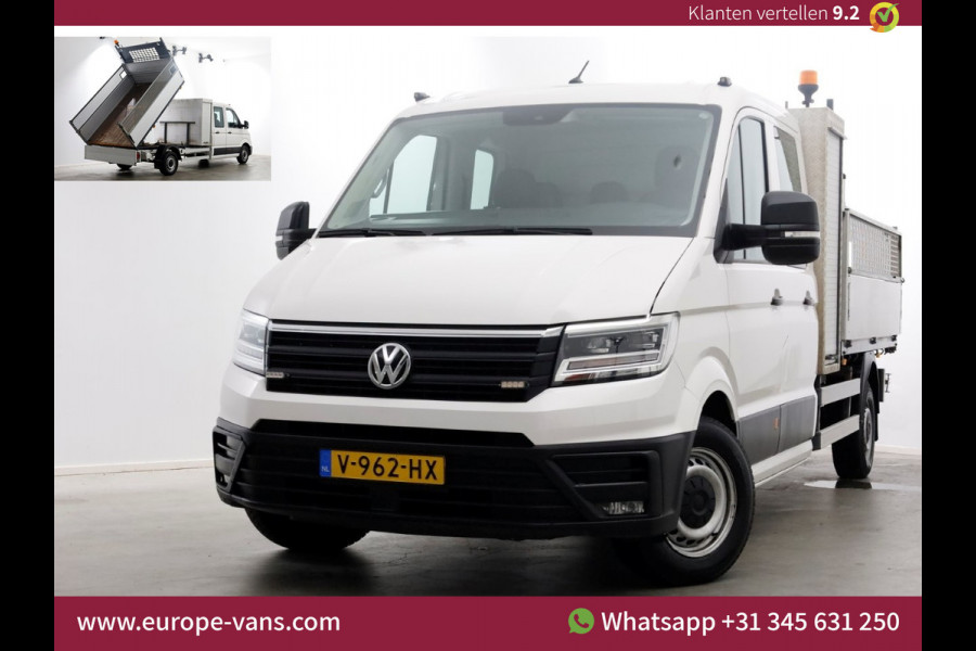 Volkswagen Crafter 35 2.0 TDI 140pk E6 D.C. Highline Kipper met hoge boorden 09-2017