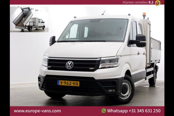 Volkswagen Crafter 35 2.0 TDI 140pk E6 D.C. Highline Kipper met hoge boorden 09-2017