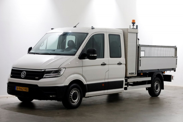 Volkswagen Crafter 35 2.0 TDI 140pk E6 D.C. Highline Kipper met hoge boorden 09-2017