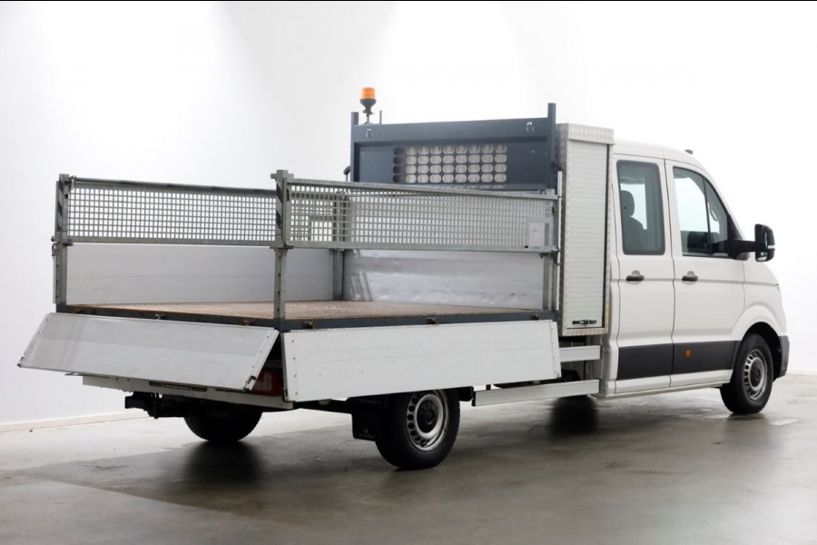 Volkswagen Crafter 35 2.0 TDI 140pk E6 D.C. Highline Kipper met hoge boorden 09-2017