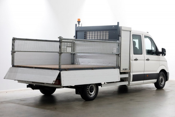 Volkswagen Crafter 35 2.0 TDI 140pk E6 D.C. Highline Kipper met hoge boorden 09-2017
