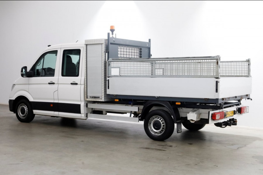 Volkswagen Crafter 35 2.0 TDI 140pk E6 D.C. Highline Kipper met hoge boorden 09-2017