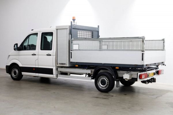 Volkswagen Crafter 35 2.0 TDI 140pk E6 D.C. Highline Kipper met hoge boorden 09-2017