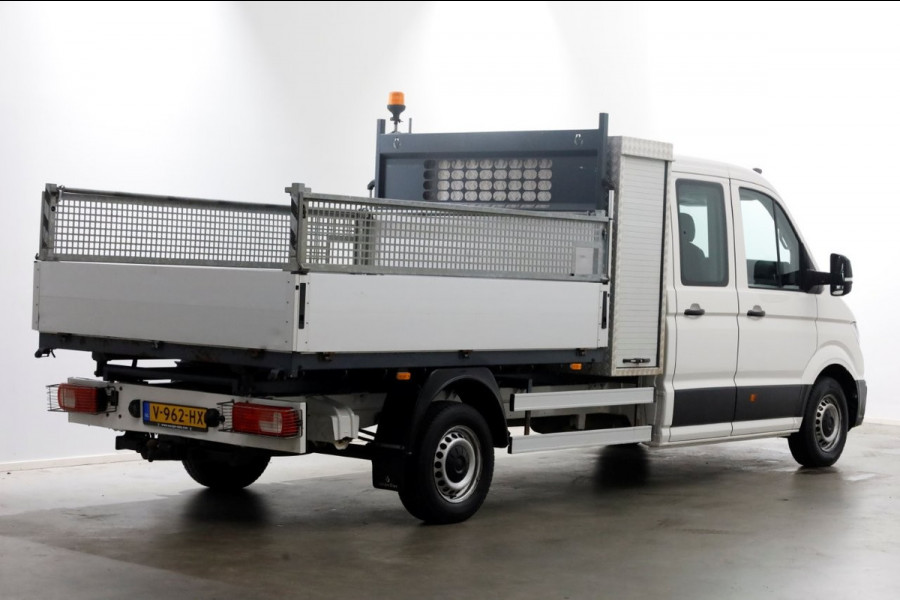 Volkswagen Crafter 35 2.0 TDI 140pk E6 D.C. Highline Kipper met hoge boorden 09-2017