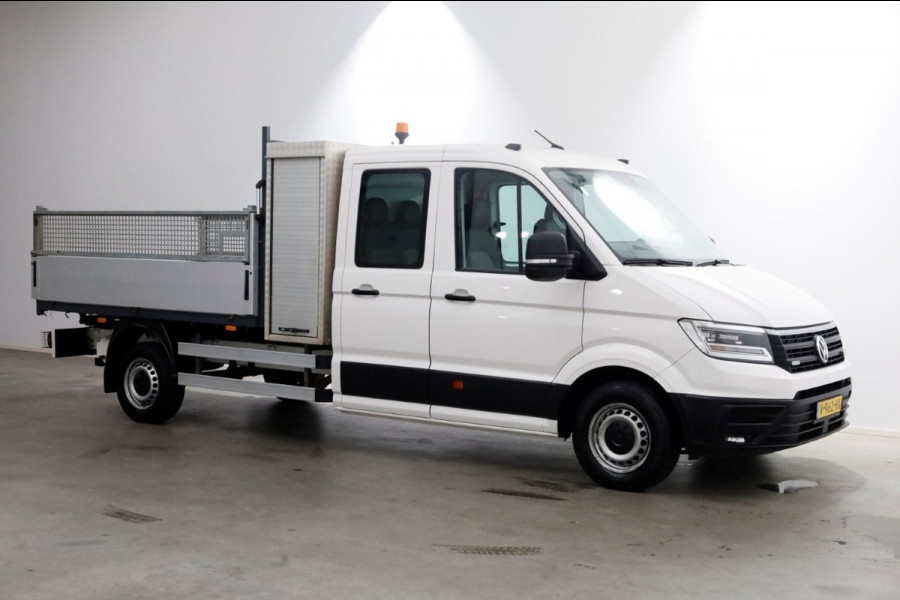Volkswagen Crafter 35 2.0 TDI 140pk E6 D.C. Highline Kipper met hoge boorden 09-2017