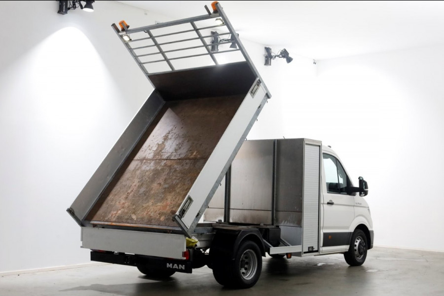 MAN TGE 5.180 2.0 177pk E6 L2H1 Kipper Dubbel Lucht Trekhaak 3500kg 06-2018