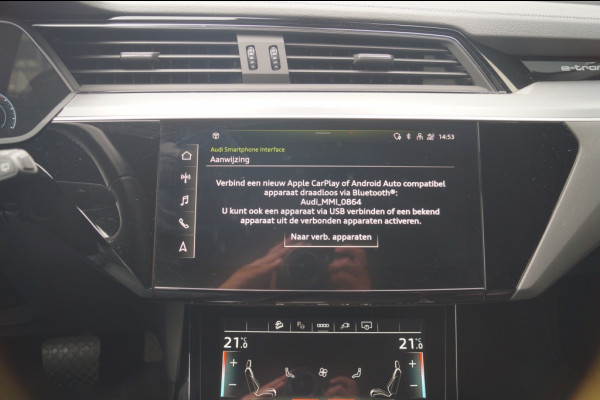 Audi e-tron 50 Quattro 71kWh S-Line Edition -PANO-LEER-ECC- Audi e-tron 50 Quattro 71kWh S-Line Edition -PANO-LEER-ECC-