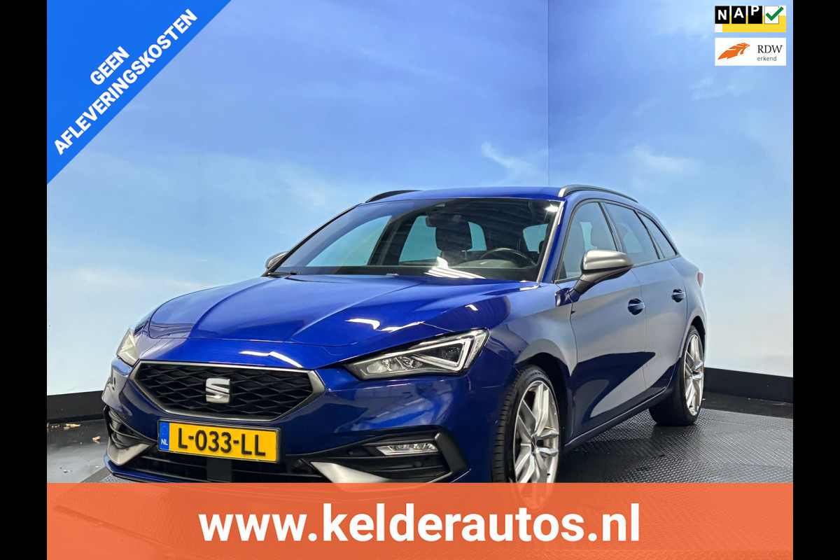 Seat Leon Sportstourer 1.5 eTSI FR Business Intense Navi | Clima | Camera | Trekhaak Seat Leon Sportstourer 1.5 eTSI FR Business Intense Navi | Clima | Camera | Trekhaak