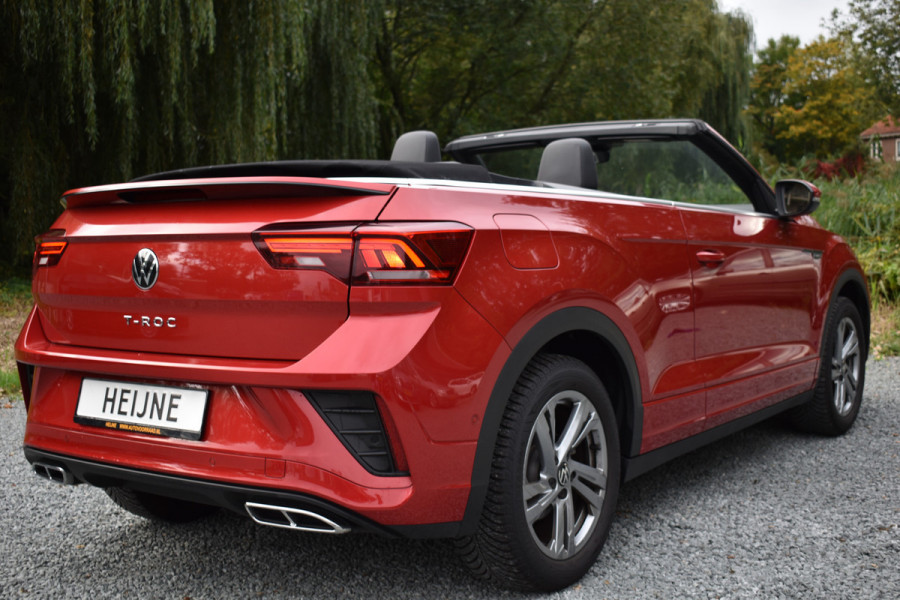 Volkswagen T-Roc Cabrio 1.5 TSI 150PK DSG R-LINE SPORT LEDER/NAVI/CARPLAY