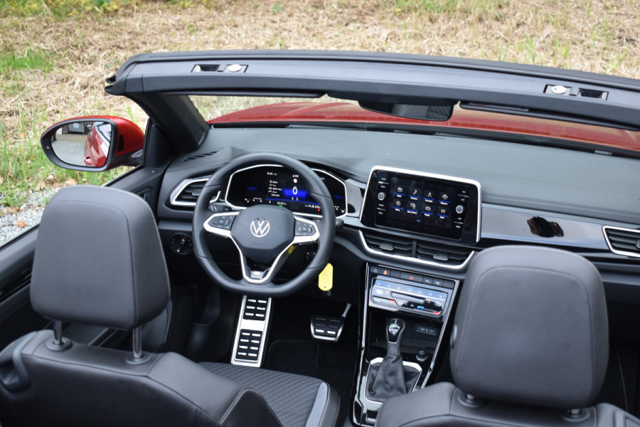 Volkswagen T-Roc Cabrio 1.5 TSI 150PK DSG R-LINE SPORT LEDER/NAVI/CARPLAY