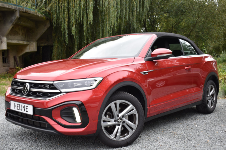 Volkswagen T-Roc Cabrio 1.5 TSI 150PK DSG R-LINE SPORT LEDER/NAVI/CARPLAY