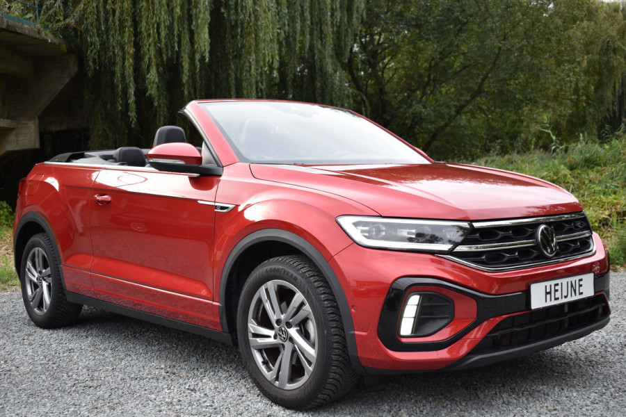 Volkswagen T-Roc Cabrio 1.5 TSI 150PK DSG R-LINE SPORT LEDER/NAVI/CARPLAY