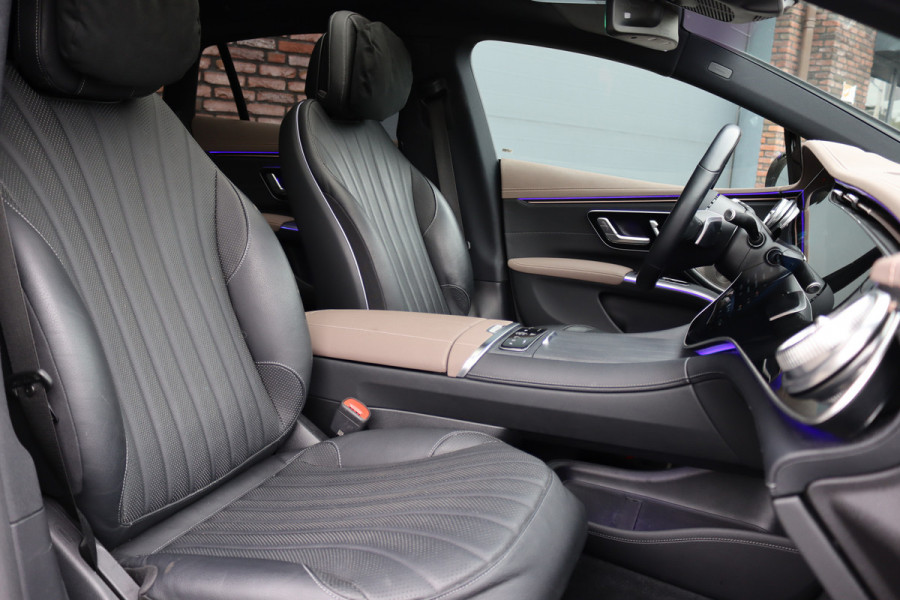 Mercedes-Benz EQS 450+ AMG Line 108 kWh | ex. BTW €55.000,- | Hyperscreen | Achterasbesturing | Airmatic | Distronic+ | Massage | Burmester | Digital Light | HUD | Stoelventilatie | Verwarmd Stuurwiel |