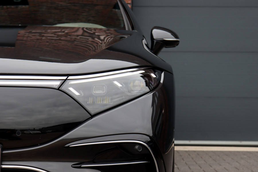 Mercedes-Benz EQS 450+ AMG Line 108 kWh | ex. BTW €55.000,- | Hyperscreen | Achterasbesturing | Airmatic | Distronic+ | Massage | Burmester | Digital Light | HUD | Stoelventilatie | Verwarmd Stuurwiel |