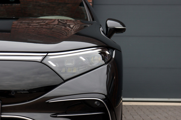 Mercedes-Benz EQS 450+ AMG Line 108 kWh | ex. BTW €55.000,- | Hyperscreen | Achterasbesturing | Airmatic | Distronic+ | Massage | Burmester | Digital Light | HUD | Stoelventilatie | Verwarmd Stuurwiel |