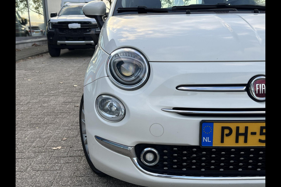 Fiat 500C 0.9 TwinAir Turbo Lounge | Open dak | Navigatie | Climate Controle